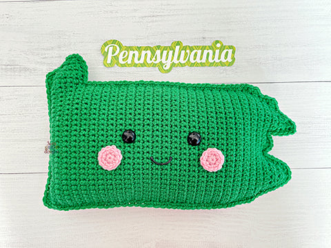 State of Pennsylvania Kawaii Cuddler® Crochet Pattern