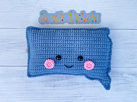 State of South Dakota Kawaii Cuddler® Crochet Pattern