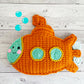 Submarine Kawaii Cuddler® Crochet Pattern