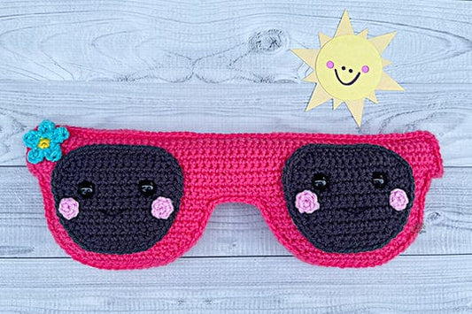 Sunglasses Kawaii Cuddler® Crochet Pattern