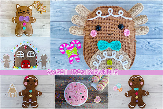 Sweet Treats Christmas Crochet Pattern Bundle