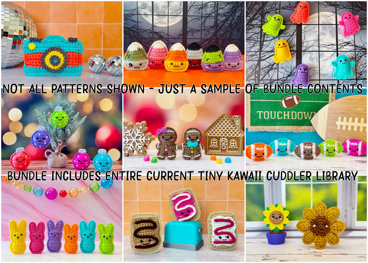 **Limited Time Offer** Tiny Kawaii Cuddler® Crochet Pattern Bundle