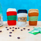 Tiny Coffee Kawaii Cuddler® Crochet Pattern