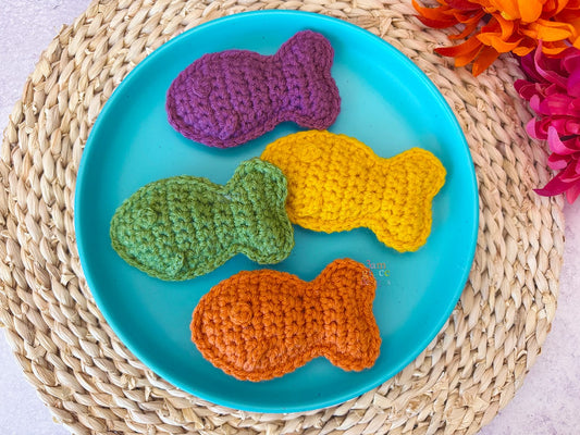 Tiny Fish Cracker Kawaii Cuddler® Crochet Pattern