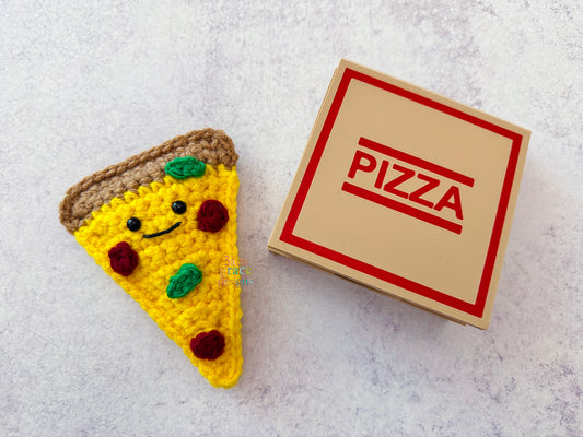 Tiny Pizza Kawaii Cuddler® Crochet Pattern