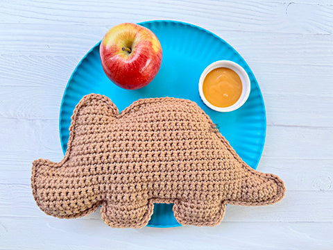 Triceratops Dino Nugget Kawaii Cuddler® Crochet Pattern