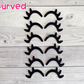 Felt Eyelashes For Crochet/Knit Amigurumi - 6 PAIR