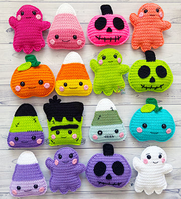 Mini Halloween Kawaii Cuddler® Crochet Pattern BUNDLE