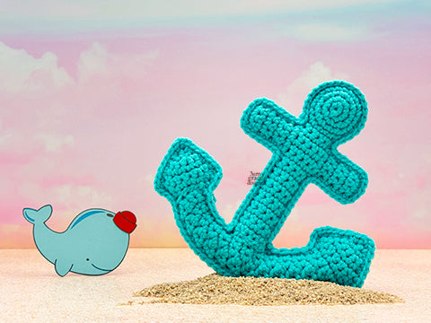 Mini Anchor Kawaii Cuddler® Crochet Pattern
