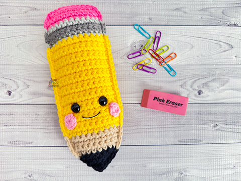 Mini Pencil Kawaii Cuddler® Crochet Pattern