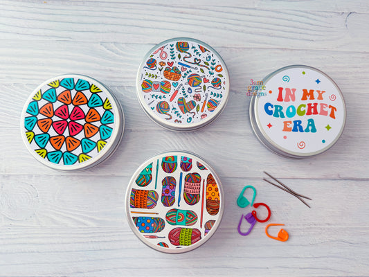Crochet Notions Tin