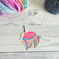 Dreamer Yarn Ball Vinyl Sticker