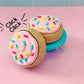 Sugar Cookie Clicker Fidget Keychain
