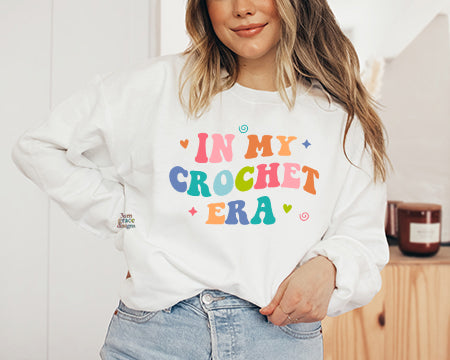 In My Crochet Era Crew Sweatshirt