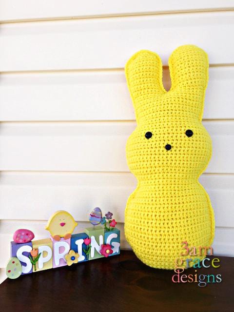 Easter Marshmallow Bunny Kawaii Cuddler® Crochet Pattern