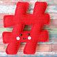 Hashtag Kawaii Cuddler® Crochet Pattern