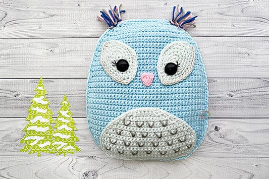Arctic Owl Squish Kawaii Cuddler® Crochet Pattern