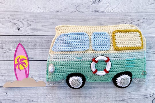 Beach Bus Kawaii Cuddler® Crochet Pattern