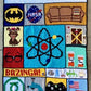 Big Bang Theory C2C Crochet Graphgan Blanket