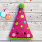 Birthday Party Hat Kawaii Cuddler® Crochet Pattern