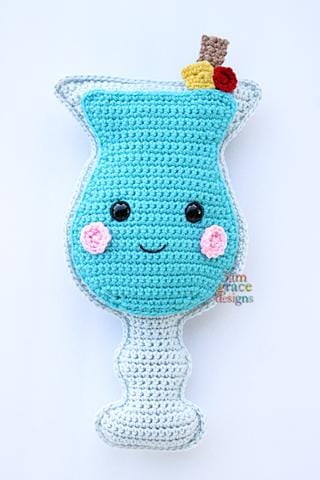 Blue Hawaiian Kawaii Cuddler® Crochet Pattern