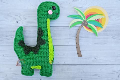 Brontosaurus Kawaii Cuddler® Crochet Pattern