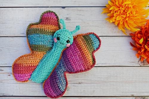 Butterfly Kawaii Cuddler® Crochet Pattern