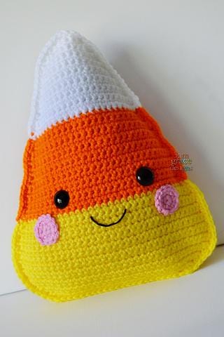 Candy Corn Kawaii Cuddler® Crochet Pattern