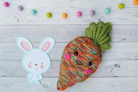 Carrot Kawaii Cuddler® Crochet Pattern