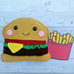 Cheeseburger Kawaii Cuddler® Crochet Pattern