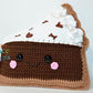 Chocolate Cream Pie Kawaii Cuddler® Crochet Pattern