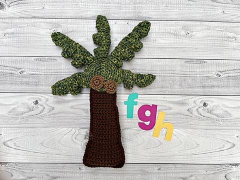 Coconut Tree Kawaii Cuddler® Crochet Pattern