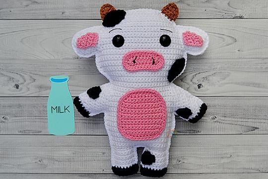 Cow Kawaii Cuddler® Crochet Pattern