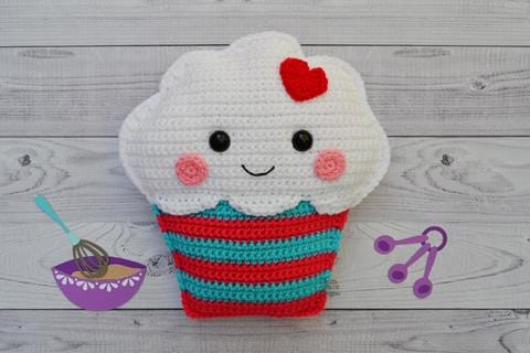 Cupcake Kawaii Cuddler® Crochet Pattern