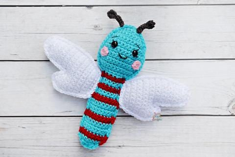 Dragonfly Kawaii Cuddler® Crochet Pattern