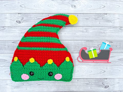 Elf Hat Kawaii Cuddler® Crochet Pattern