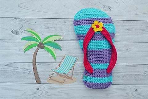 Flip Flop Kawaii Cuddler® Crochet Pattern