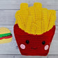 French Fries Kawaii Cuddler®Crochet Pattern