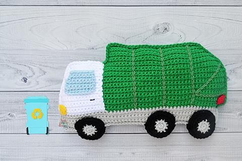 Garbage Truck Kawaii Cuddler® Crochet Pattern