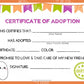 Ghost Kawaii Cuddler® Adoption Certificate