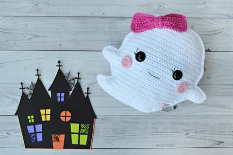 Ghost Kawaii Cuddler® Crochet Pattern