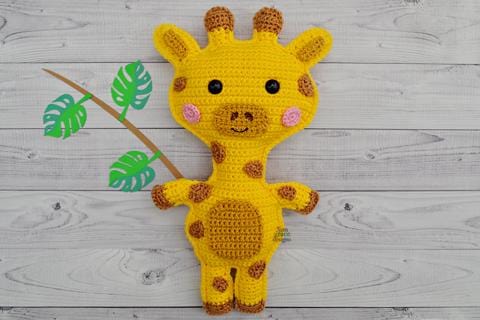 Giraffe Kawaii Cuddler® Crochet Pattern