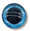 20mm Blue Glitter safety eyes - 5 PAIR