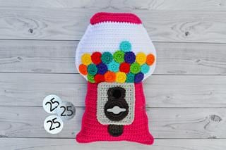 Gumball Machine Kawaii Cuddler® Crochet Pattern