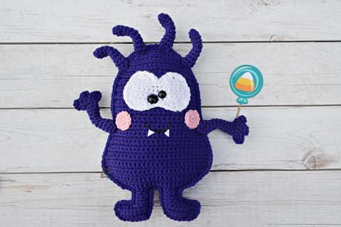 Hairy Monster Kawaii Cuddler® Crochet Pattern