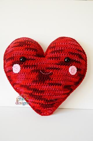 Heart Kawaii Cuddler® Crochet Pattern