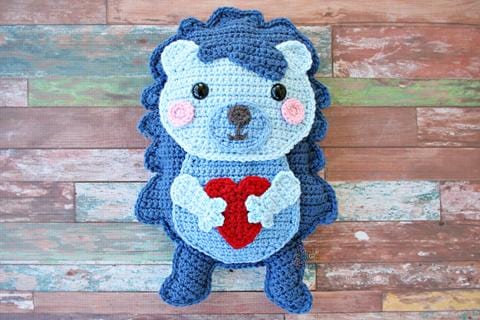 Hedgehog Kawaii Cuddler® Crochet Pattern