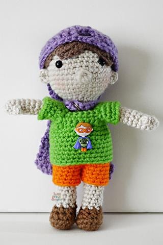 Boy Doll Amigurumi Crochet Pattern