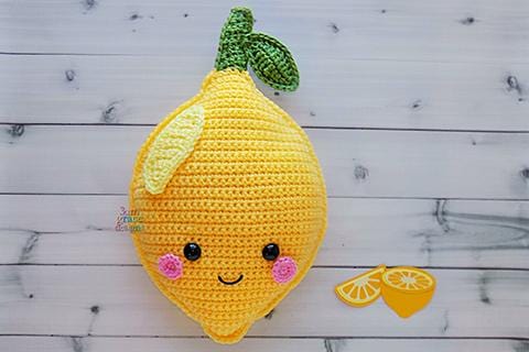 Lemon Kawaii Cuddler® Crochet Pattern