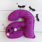 Alphabet Letter a Lower Case Kawaii Cuddler® Crochet Pattern